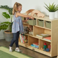 ECR4Kids Storage Bins With Scoop Front Handles - Cubby Compatible - 10-Pack -Storage Basket Shop GUEST 8ef04149 ec89 418d 9190 e22fafa62275