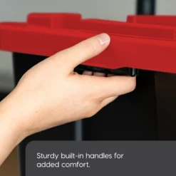 IRIS USA 27Gal/108qt Large Heavy-Duty Storage Plastic Bin Tote Container For Garage With Durable Lid -Storage Basket Shop GUEST 8f0b2a47 1c1e 4fff 93ab c9e756dd125e