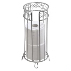 MDesign Decorative Metal Toilet Paper Storage Holder Stand, 3 Rolls -Storage Basket Shop GUEST 8f70f02f be9e 459d ae7a 83ab7d1a9355