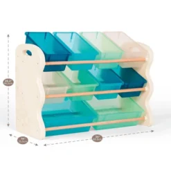 Totes Tidy Storage Bin Organizer Soft Sky - B. Spaces -Storage Basket Shop GUEST 8ff1e481 dbc5 45b5 b6d2 b81b894c37a8