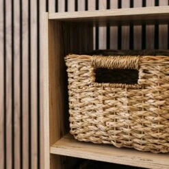 35.43" Piperton 3 Cube Organizer Natural - Signature Design By Ashley -Storage Basket Shop GUEST 9359e5c2 7449 4920 a415 337a32086bad