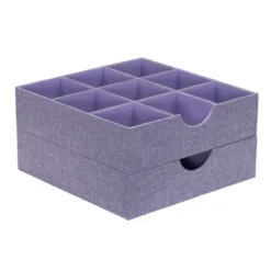 Household Essentials Set Of 2 9-Section Drawer Trays Iris Heather -Storage Basket Shop GUEST 94367365 ff6a 4b91 bf20 55e9ee21f943