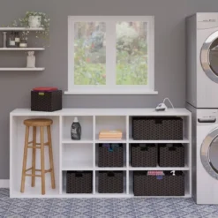 3pc Melanie Woven Fiber 2 Small And 1 Large Basket Set Chocolate - Winsome -Storage Basket Shop GUEST 94c84fcf ee80 4cb6 9ff3 b20c485d8819 1