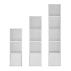 59" Set Of 3 Slim Cube Shelf Unit Towers - Danya B. 27 59" Set Of 3 Slim Cube Shelf Unit Towers - Danya B. -Storage Basket Shop GUEST 94f83531 06e8 406f 89cd 7db62cdc8b51