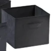 Set Of 4 Capri Foldable Fabric Baskets Black - Winsome -Storage Basket Shop GUEST 962ad780 6652 437b 888f 9920444b1fbf