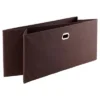 2pc Torino Folding Fabric Basket Chocolate - Winsome -Storage Basket Shop GUEST 9804431f 80b1 4bf4 ad1f 581c317da6d5