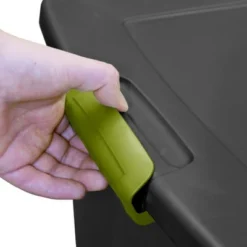 Sterilite 45 Gallon Heavy Duty Plastic Stackable Storage Container Tote With Wheels And Latching Indexed Lid For Home Organization, Gray, 8 Pack -Storage Basket Shop GUEST 99c0f8ee ba37 480a 8128 1af28768296a