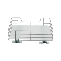 Household Essentials 15" Pantry Organizer Nickel -Storage Basket Shop GUEST 9a02428b 8fe9 4627 a732 5358517916a7