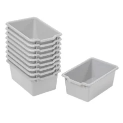 ECR4Kids Storage Bins With Scoop Front Handles - Cubby Compatible - 10-Pack -Storage Basket Shop GUEST 9c84f6b1 2b4e 430d a341 86ee9ac4f702