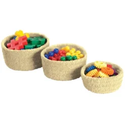 Colonial Mills Spring Meadow Nesting Baskets - Dandelion - Set Of 3 -Storage Basket Shop GUEST 9dc0e8ed db3b 4731 b25c a543c5045b5c