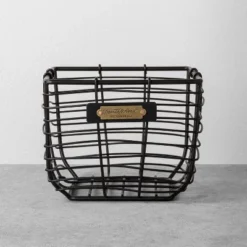 Wire Storage Basket Black - Hearth & Hand With Magnolia -Storage Basket Shop GUEST 9efe2300 6485 4139 a4f9 0d72fff69623