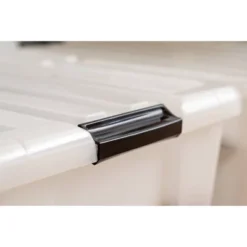 IRIS 45qt Stack And Pull Storage Bin Clear -Storage Basket Shop GUEST 9f346a6e d0eb 44e4 baa9 49f869e53635