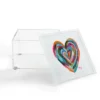 EttaVee Art Heart No1 4" X 4" Acrylic Box - Deny Designs -Storage Basket Shop GUEST 9f57ed75 7645 4131 aab1 6a48d32627b3