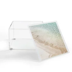 Bree Madden Hawaii Shore 4" X 4" Acrylic Box - Deny Designs