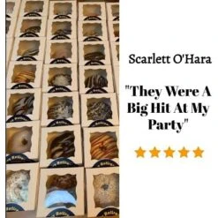 O'Creme Small Bakery Cake Boxes With Window, White Paper Kraft Cardboard Mini Packaging Containers - 25 Pack -Storage Basket Shop GUEST a4f4654d 3b86 41dd 9d78 2ab9232b7e3f