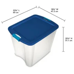 Sterilite 26 Gallon Plastic Latch & Carry Storage Bin Tote Baskets With Comfortable Handles For Household And Office Organization 12 Sterilite 26 Gallon Plastic Latch & Carry Storage Bin Tote Baskets With Comfortable Handles For Household And Office Organization -Storage Basket Shop GUEST a5b586d6 34e2 4a42 982d cca698d4a696