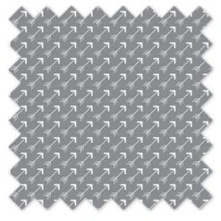 Bacati - Playful Fox Gray/white Arrow Storage Box Large -Storage Basket Shop GUEST a60bd409 8937 4f28 87cf 9690cf45246e