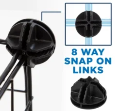 Mount-It! Wire Storage Cubes, 12-Cube Metal Grid Organizer | Modular Wire Shelving Units, DIY Closet Cabinet Organizer | 14" W X 14" H -Storage Basket Shop GUEST a770567c 3552 4cbe a58c 8f793aa131c0