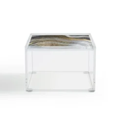 Marta Barragan Camarasa Abstract Paint Modern 4" X 4" Acrylic Box - Deny Designs 7 Marta Barragan Camarasa Abstract Paint Modern 4" X 4" Acrylic Box - Deny Designs -Storage Basket Shop GUEST a7a6c598 efd3 41f1 be23 4b8c547b85a6