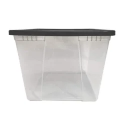 Homz Snaplock 56-Quart Plastic Multipurpose Stackable Storage Container Bins With Gray Snaplock Lid For Home And Office Organization, Clear (2 Pack) 8 Homz Snaplock 56-Quart Plastic Multipurpose Stackable Storage Container Bins With Gray Snaplock Lid For Home And Office Organization, Clear (2 Pack) -Storage Basket Shop GUEST a7afc69b 64d1 4d9d 81e7 1210b7826b44