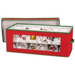 Household Essentials 36 Pocket Ornament Chest Red 14 Household Essentials 36 Pocket Ornament Chest Red -Storage Basket Shop GUEST a8be5f03 c18f 4a06 b278 6b46b7f1f7cd
