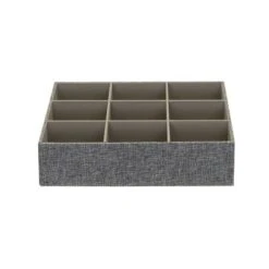 Household Essentials 3pc Drawer Organizer Set Graphite Linen -Storage Basket Shop GUEST a928d47b 186e 4b7a 845c 91d97cafa8fa