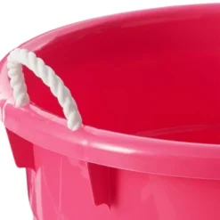 Homz 18 Gallon Durable Plastic Utility Storage Bucket Tub Organizers With Strong Rope Handles For Indoor And Outdoor Use -Storage Basket Shop GUEST a973784a ef1f 465e ae23 08066c6b338c