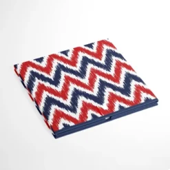 Bacati - MixNMatch Zigzag Blue/Red Storage Large Box -Storage Basket Shop GUEST acfb3872 c700 442d 9849 13f823384461