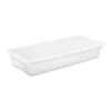 Sterilite 41 Quart Lightweight Plastic Clear Multipurpose Under Bed Storage Box Container Tote With Secure Snapping Lid For Home Organization, 24 Pack -Storage Basket Shop GUEST adb729e2 358a 41c4 a4c6 1ade4ea51d47