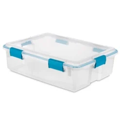 Sterilite Multipurpose Plastic Under-Bed Storage Tote Bins With Secure Gasket Latching Lids For Home Organization -Storage Basket Shop GUEST b01a1c19 7783 4752 bf6c 9268cdf1975b