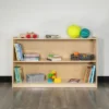 Flash Furniture Wooden School Classroom Storage Cabinet For Commercial Or Home Use - Safe, Kid Friendly Design (Natural) -Storage Basket Shop GUEST b2b7eabc 1fa3 4f18 8d89 005a16880f10