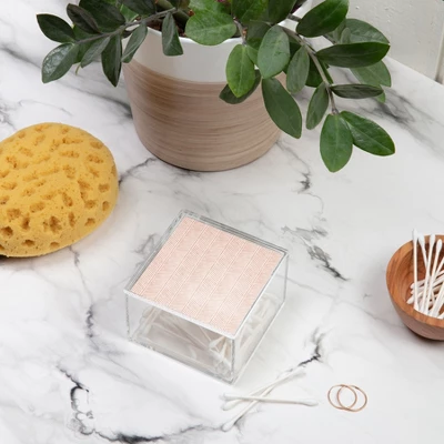 Little Arrow Design Co Organic Chevron In Rose Acrylic Box - Deny Designs 4 Little Arrow Design Co Organic Chevron In Rose Acrylic Box - Deny Designs - Image 2