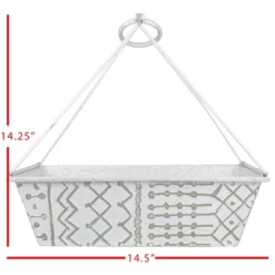 Multi Pattern Metal Caddy - Foreside Home & Garden -Storage Basket Shop GUEST b662099e f825 4d7c 8c59 70cdb8debe94
