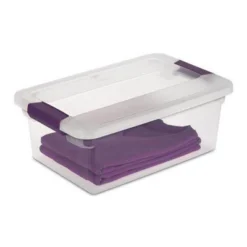Sterilite 32 Quart Clear View Stacking Storage Tote Container With Latching Lid For Home & Office Organization And Storage Solution 12 Sterilite 32 Quart Clear View Stacking Storage Tote Container With Latching Lid For Home & Office Organization And Storage Solution -Storage Basket Shop GUEST b7c0980f d65d 43b2 9728 bb1470183e8e