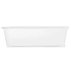 Life Story 6 Quart Stacking Storage Box Bin Clear Container With Lid, 36 Pack