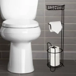 Standing Tissue Roll Holder With I-phone Storage - Nusteel 14 Standing Tissue Roll Holder With I-phone Storage - Nusteel -Storage Basket Shop GUEST ba5dbefc 2224 4d51 b1c8 3ca9beb2bcbc