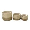 Set Of 3 Seagrass Storage Baskets Khaki - Olivia & May -Storage Basket Shop GUEST bac28a72 2a22 4c29 a553 0b2a47b71e40