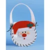 Don Mechanic 6.5" Santa Basket Pouch Filled With Red And White Christmas Guest Hand Towels -Storage Basket Shop GUEST bc094d43 d111 4c8a 95d3 303a8f20b4e8