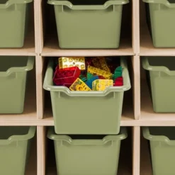 ECR4Kids Storage Bins With Scoop Front Handles - Cubby Compatible - 10-Pack -Storage Basket Shop GUEST bd1d6c64 9bd3 4f27 98f7 56f51f19598d