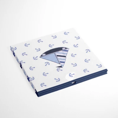 Bacati - Little Sailor Storage Box Small 4 Bacati - Little Sailor Storage Box Small - Image 2