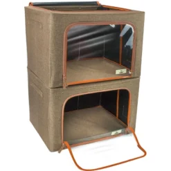 Sorbus Stackable & Foldable Clothes Organizer Storage Bins With Metal Frame -Storage Basket Shop GUEST bee7c15d 5bce 4c74 92a3 7d076ec95482