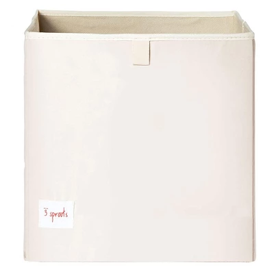 3 Sprouts Large 13 Inch Square Children's Foldable Fabric Storage Cube Organizer Box Soft Toy Bin 2 Piece Bundle With Blue Cat And Orange Fox Designs 5 3 Sprouts Large 13 Inch Square Children's Foldable Fabric Storage Cube Organizer Box Soft Toy Bin 2 Piece Bundle With Blue Cat And Orange Fox Designs - Image 3