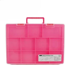 Bins & Things 14.5" X 2.9" Toy Storage Organizer And Display Case, Pink -Storage Basket Shop GUEST c06f46c8 2573 4e80 b4d2 43163409a4be