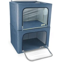 Sorbus Stackable & Foldable Clothes Organizer Storage Bins With Metal Frame -Storage Basket Shop GUEST c1a3a2b5 4999 4903 b45d 77bdde286b91