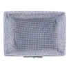 Design Imports Set Of 3 S Antique White Chicken Wire French Gingham Check Liner Baskets Blue/White -Storage Basket Shop GUEST c1ea33df 7563 4b0c 9945 2eaebff7ac2a