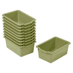 ECR4Kids Storage Bins With Scoop Front Handles - Cubby Compatible - 10-Pack -Storage Basket Shop GUEST c625843c db69 41c2 8616 2a7405bf9f5f