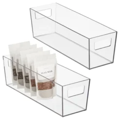 Nate Home By Nate Berkus Plastic Storage Bin For Pantry -Storage Basket Shop GUEST c6983cba 19da 48ca bfd9 74f5d0e1ee87