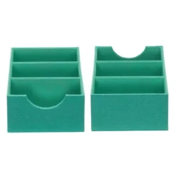 Household Essentials Set Of 2 3-Section Drawer Trays Seafoam -Storage Basket Shop GUEST c6eaab15 768d 46c5 b780 9186c8538b5b