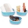 Farmlyn Creek 3 Pack Round Woven Storage Baskets, Blue And White Stripes (3 Sizes) 1 Farmlyn Creek 3 Pack Round Woven Storage Baskets, Blue And White Stripes (3 Sizes) -Storage Basket Shop GUEST c8cfb4b6 2b57 4fbe 83d7 0ca3bec7c1b8