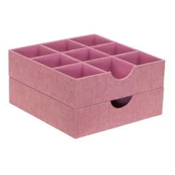 Household Essentials Set Of 2 9-Section Drawer Trays Carnation Pink 10 Household Essentials Set Of 2 9-Section Drawer Trays Carnation Pink -Storage Basket Shop GUEST d0643261 0a98 4ab7 8681 ac87cec7b299